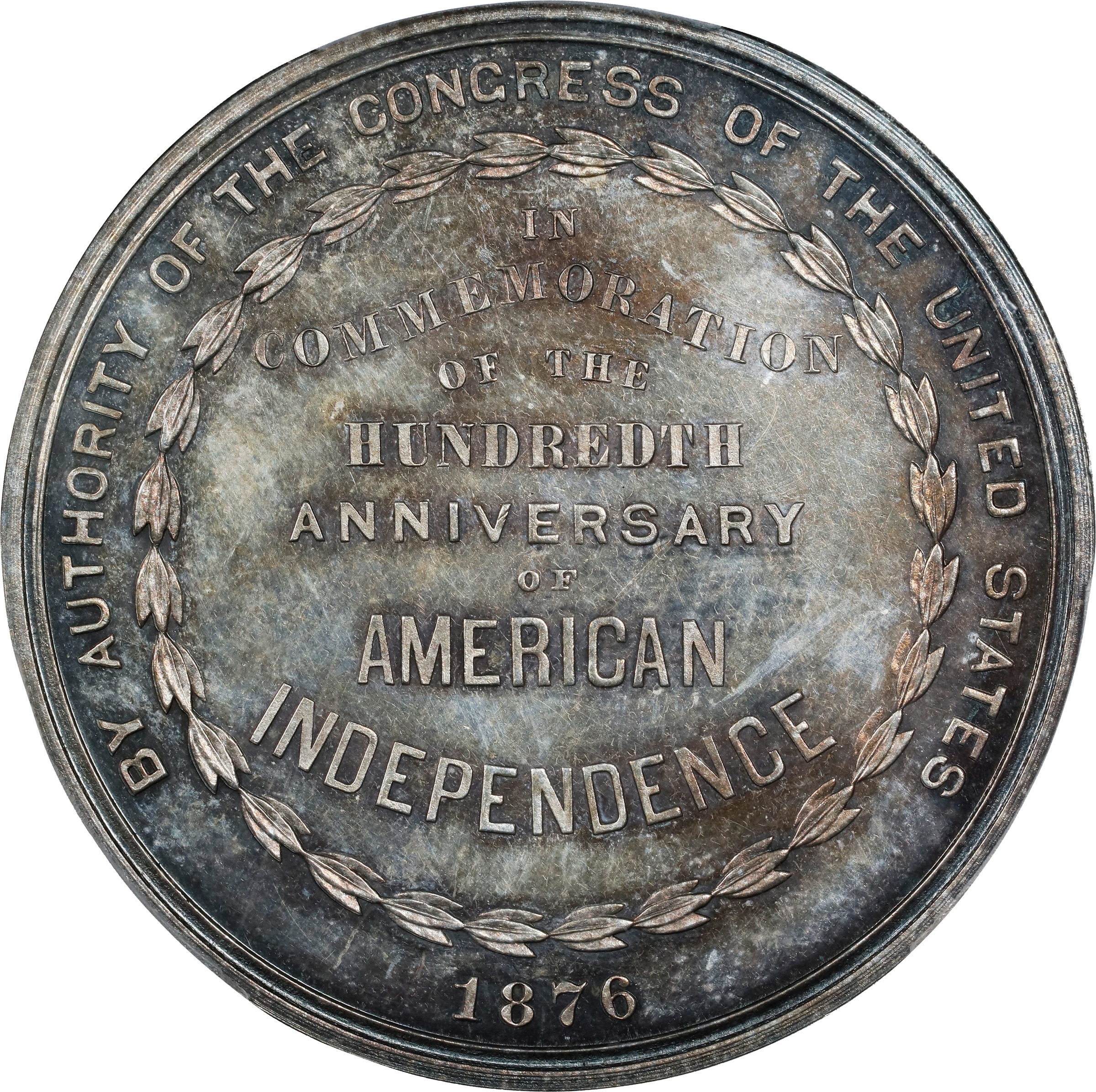 1876 SC$1 U.S. Centennial, Silver, HK-20 MS thumbnail 9