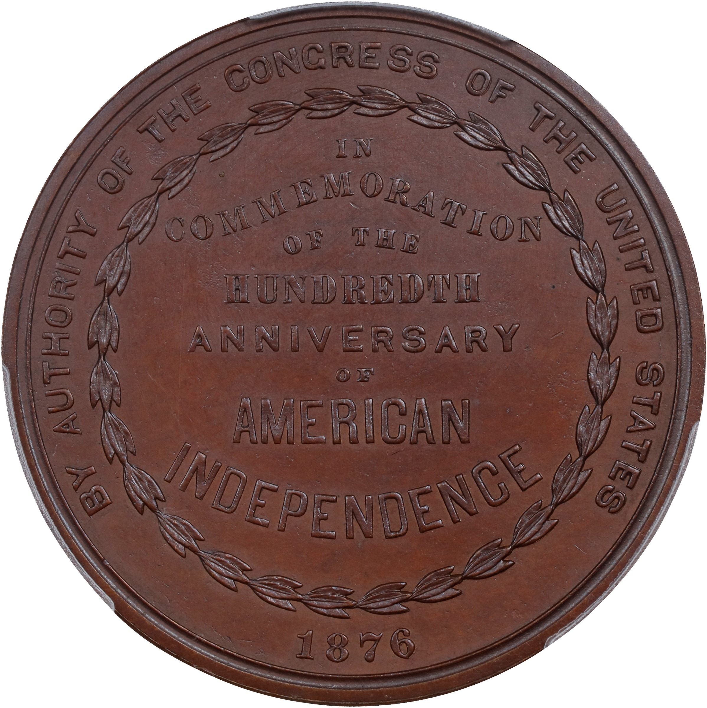 1876 SC$1 U.S. Centennial, Bronze, HK-21 MS thumbnail 7