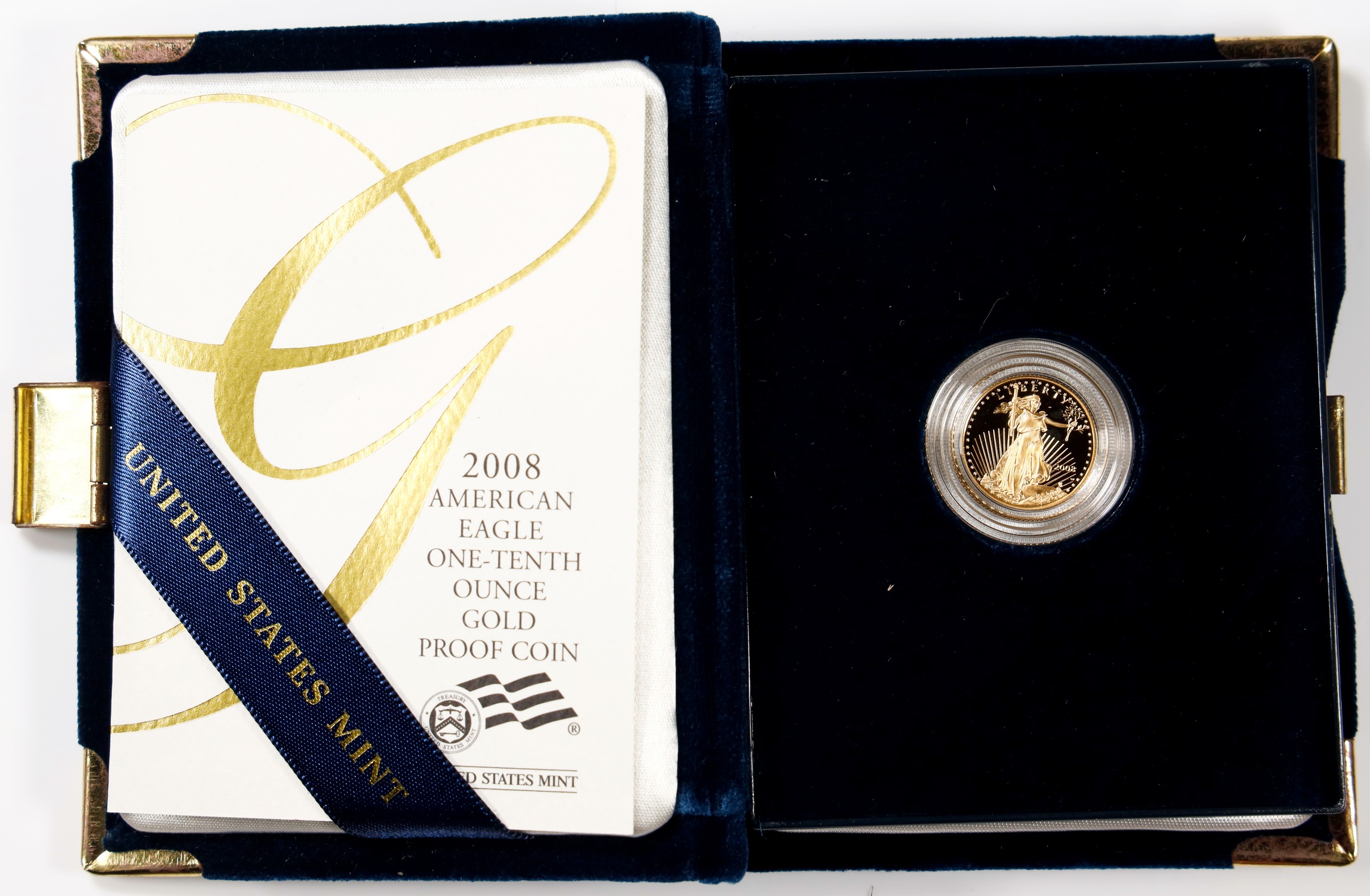 2008-W $5  Gold Eagle PR DCAM thumbnail 4