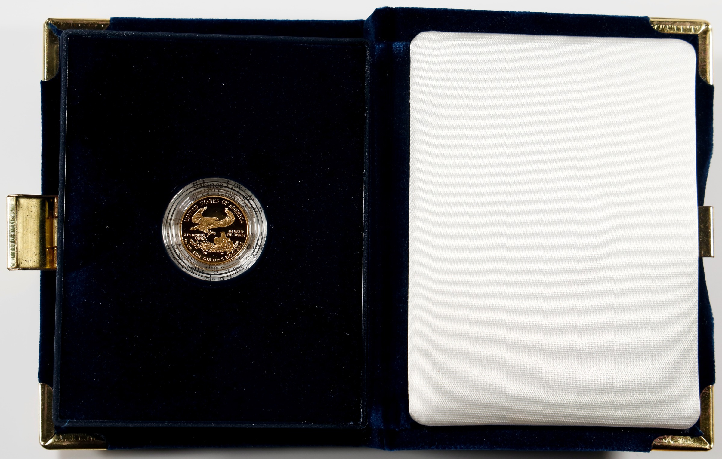 American Gold Eagle (AGE) G$5  1/10 Ounce, 1986- PR DCAM [Type] OGP thumbnail 10