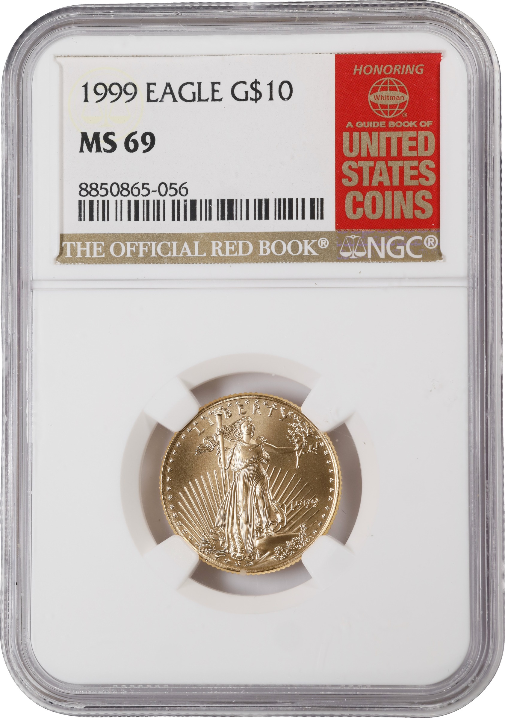 Image for 1999 $10  Gold Eagle OGP