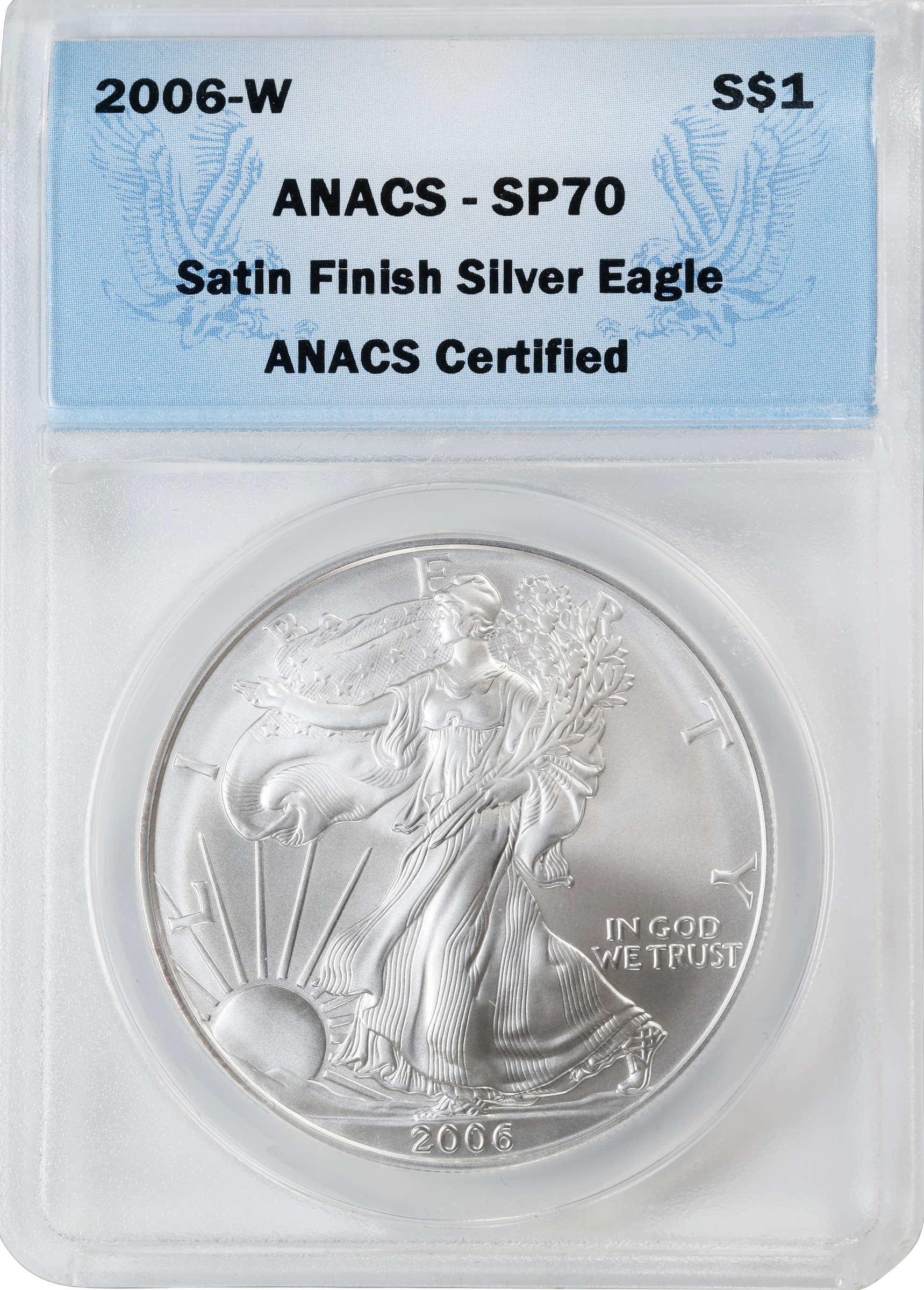 Image for 2006-W $1  Silver Eagle, Burnished OGP