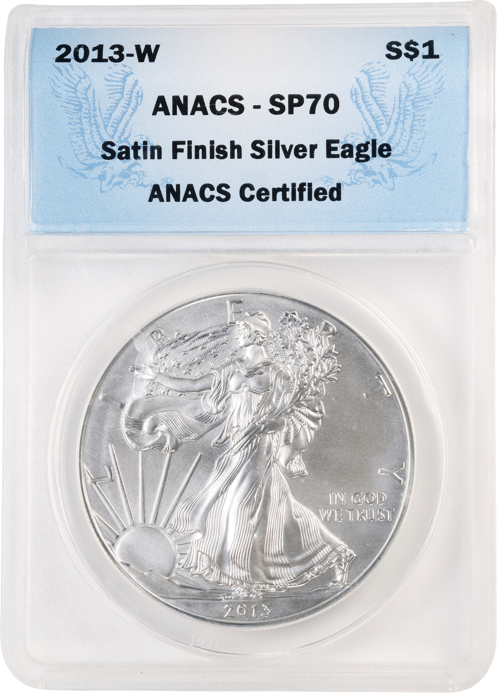 Image for 2013-(W) $1  Silver Eagle, Struck at West Point Mint OGP