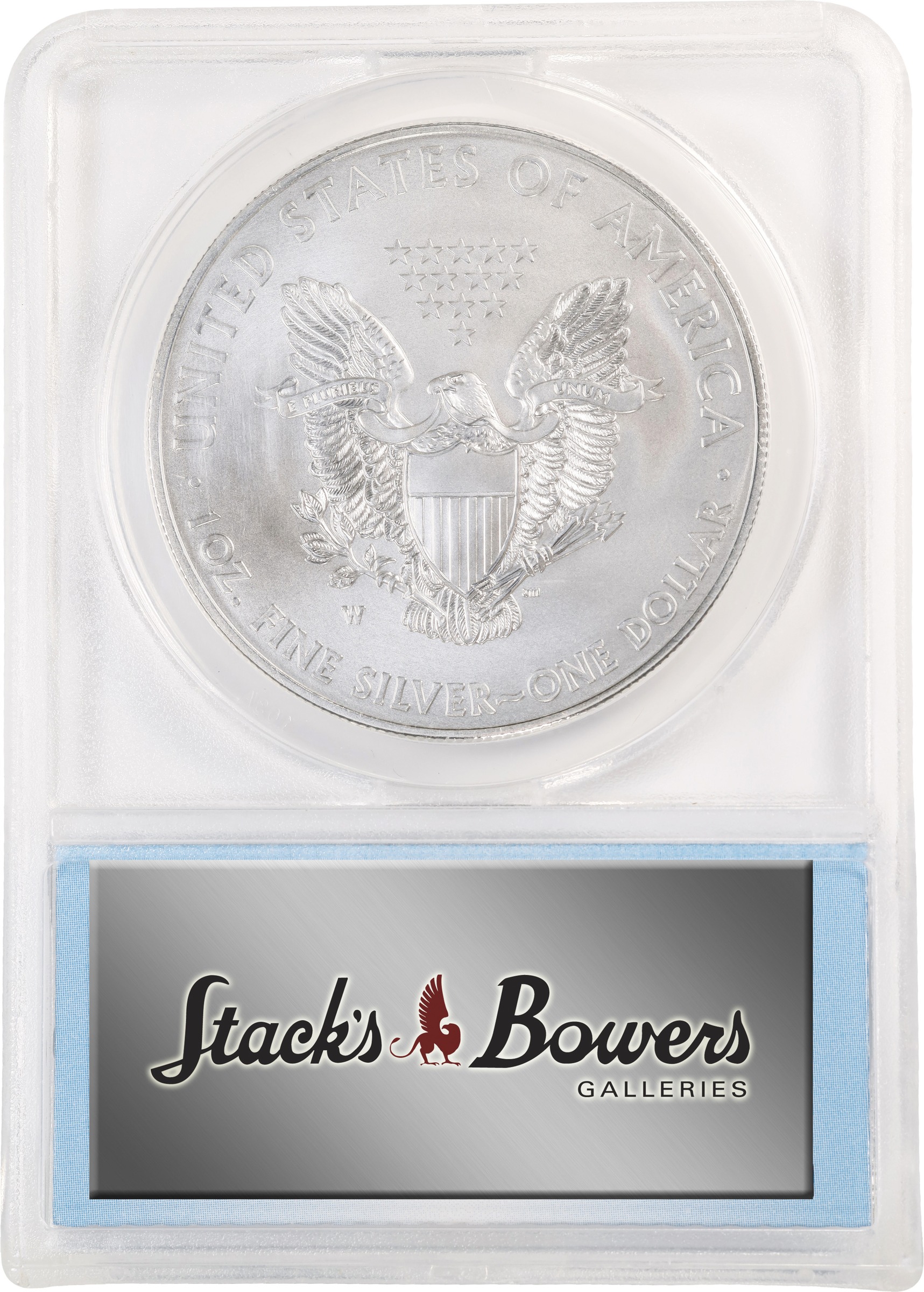 2014-(W) $1  Silver Eagle, Struck at West Point Mint MS thumbnail 2