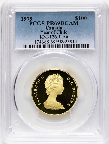 1977 G$100 1/2oz Gold, Silver Jubilee PR (KM-119) thumbnail 8
