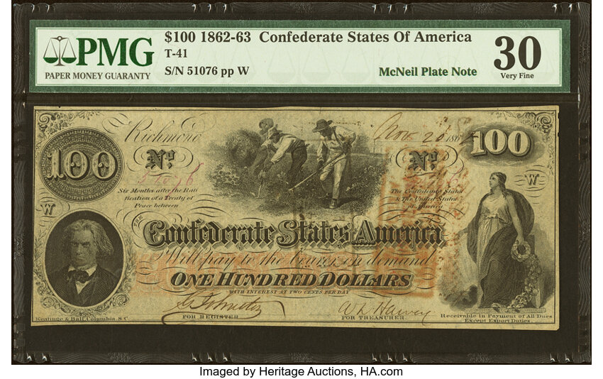 1862 $100  (Fr. T41) thumbnail 14