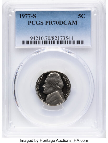 1977-S 5c PR DCAM thumbnail 2