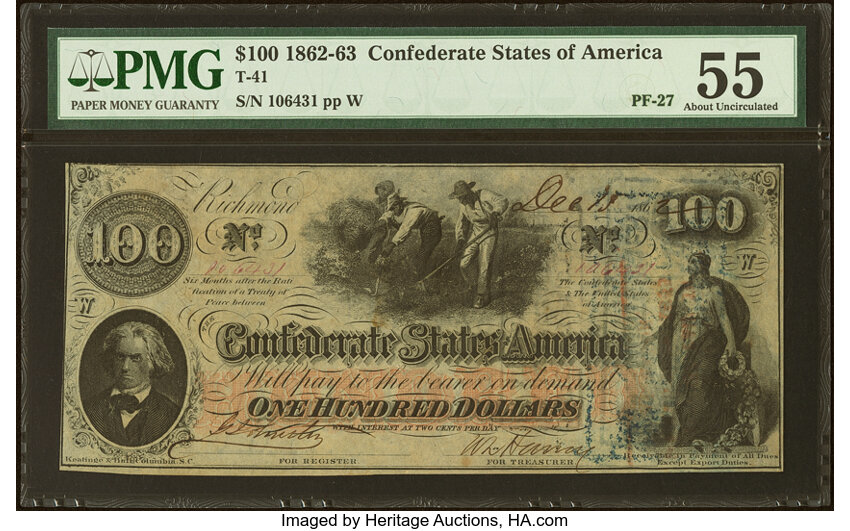 1862 $100  (Fr. T41) thumbnail 15