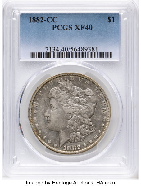 Image for 1882-CC $1 XF40