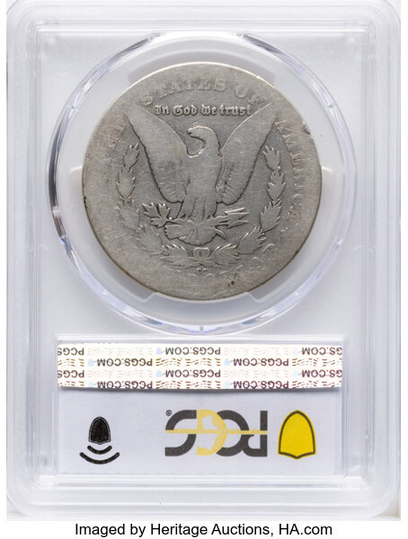 Morgan $1  Carson City Mint [Type] AG2 thumbnail 2