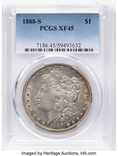 1888-S $1  MS thumbnail 5