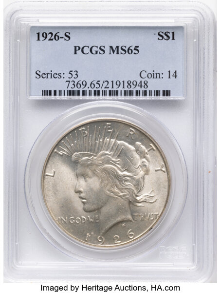 1926-S $1  MS thumbnail 6