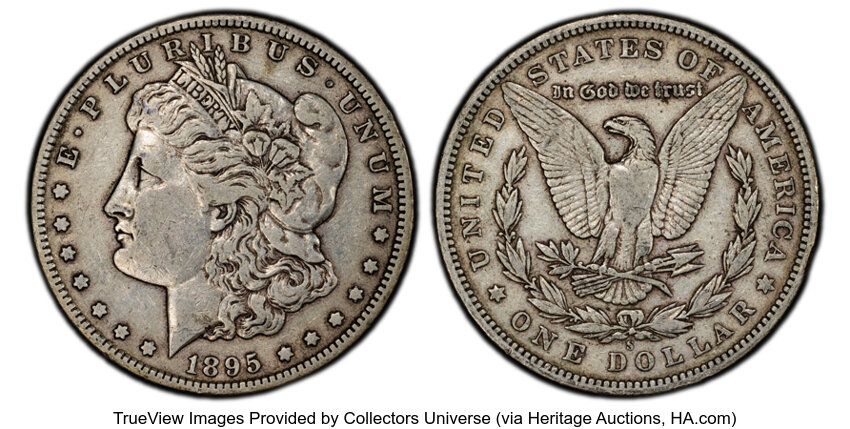 1895-S $1  Die Break Through D, VAM-6A MS thumbnail 8