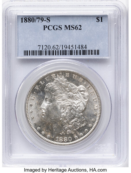 1880/79-S $1  Medium S, VAM-8 MS thumbnail 3