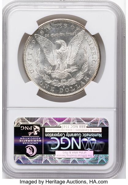 1885-S $1 MS63 thumbnail 4