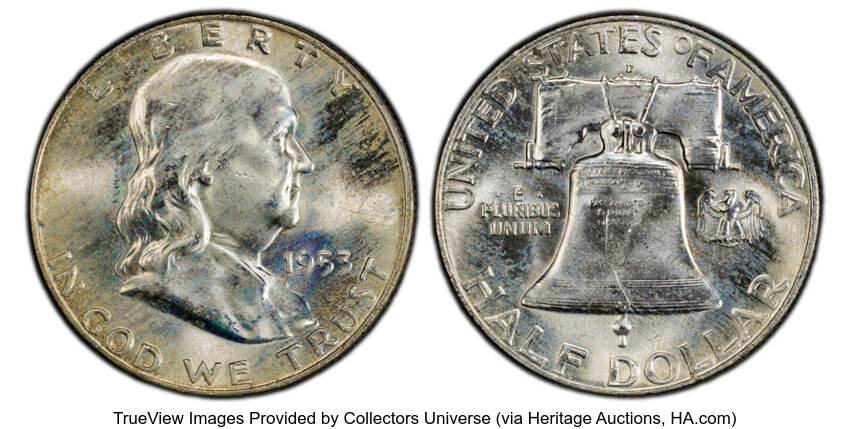 1953-D 50c MS FBL thumbnail 6