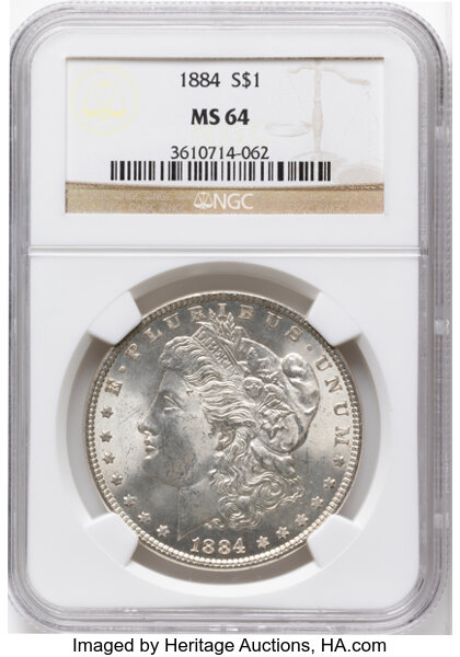 1884 $1  MS thumbnail 6