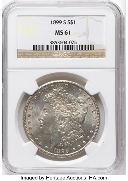1899-S $1  MS thumbnail 5