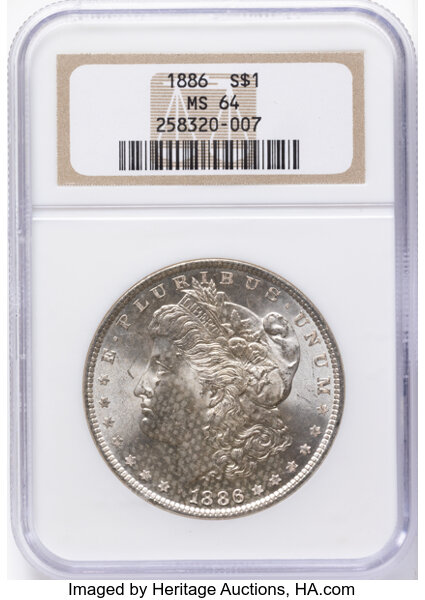 1886 $1 MS63 CAC thumbnail 24