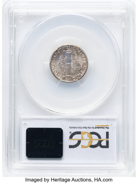 1944-D 10c MS FB MS67 FB thumbnail 2