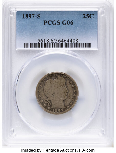 1897-S 25c MS thumbnail 3