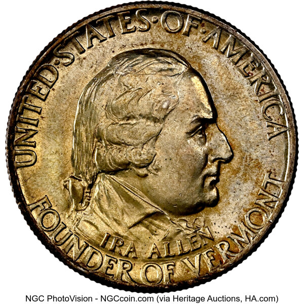 1927 50c Vermont MS thumbnail 3