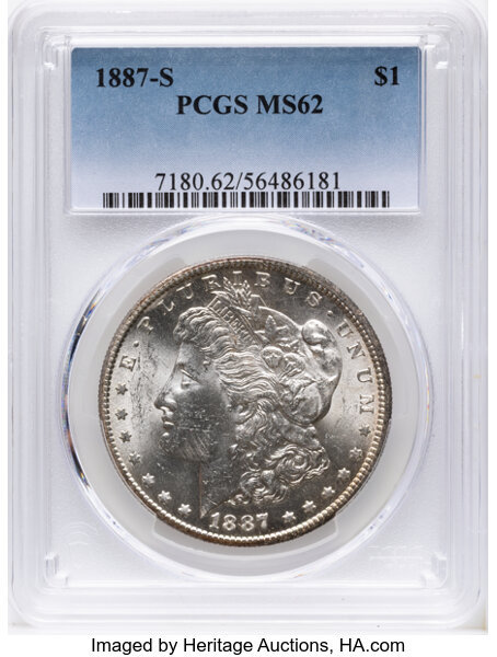 1887-S $1  MS thumbnail 14