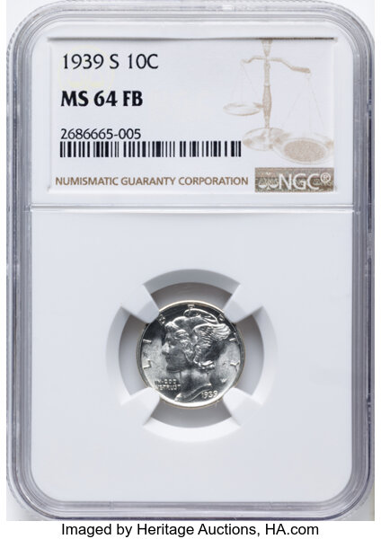 1939-S 10c MS FB thumbnail 3