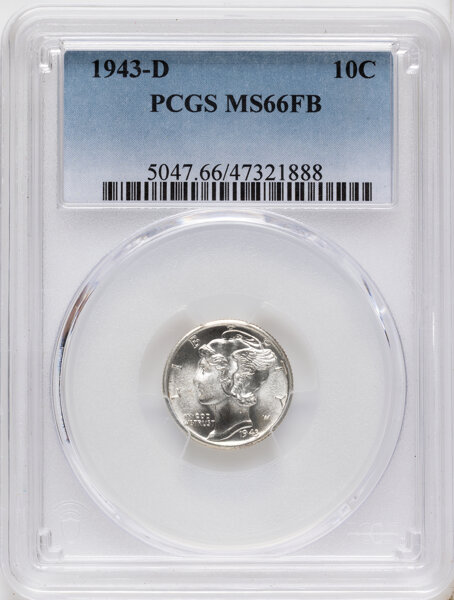 1943-D 10c MS FB thumbnail 8