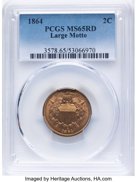 2-Cent Piece Set 2c no 1867 DDO, 10 Coins MS RD thumbnail 14