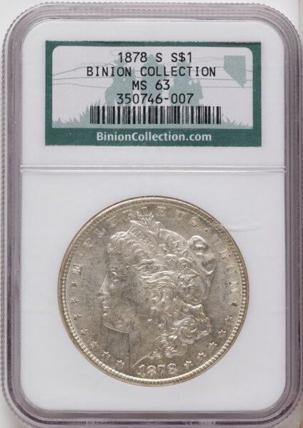 1878-S $1  MS thumbnail 3