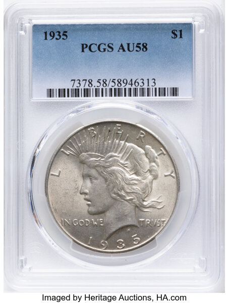 Peace Dollar $1  1921-1935 [Type] MS68 thumbnail 19