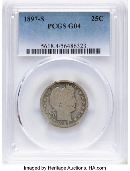 1897-S 25c MS thumbnail 2