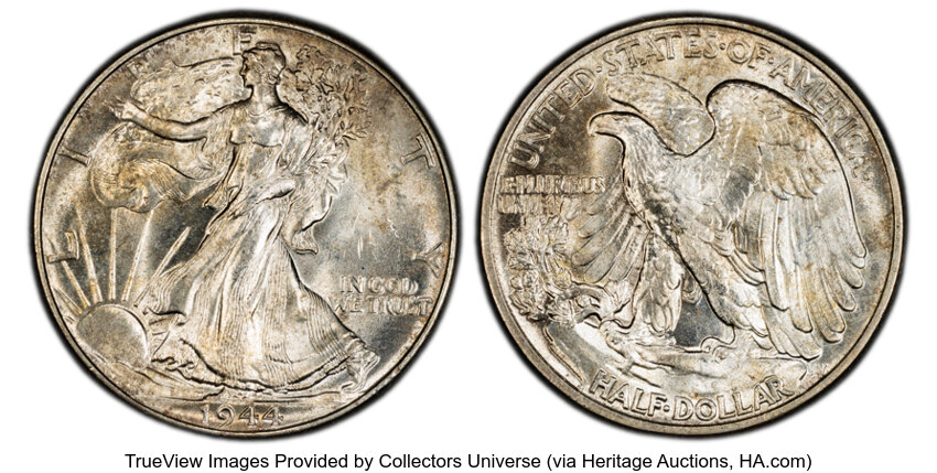 1944 50c MS64 thumbnail 3