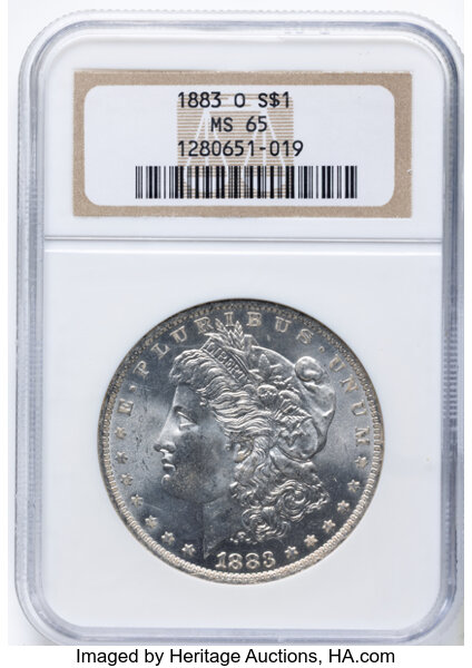 1883-O $1 MS64 CAC thumbnail 22