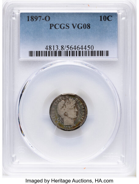 1897-O 10c MS thumbnail 3