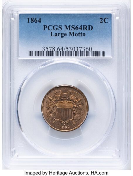 2-Cent Piece Set 2c no 1867 DDO, 10 Coins MS RD thumbnail 15