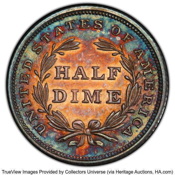 1840 H10c No Drapery MS65 thumbnail 2