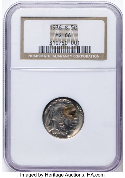 1936-S 5c MS thumbnail 6