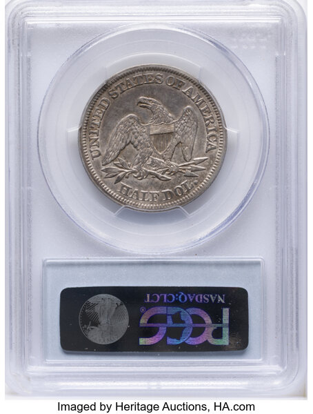 1846 50c Tall Date F12 thumbnail 24
