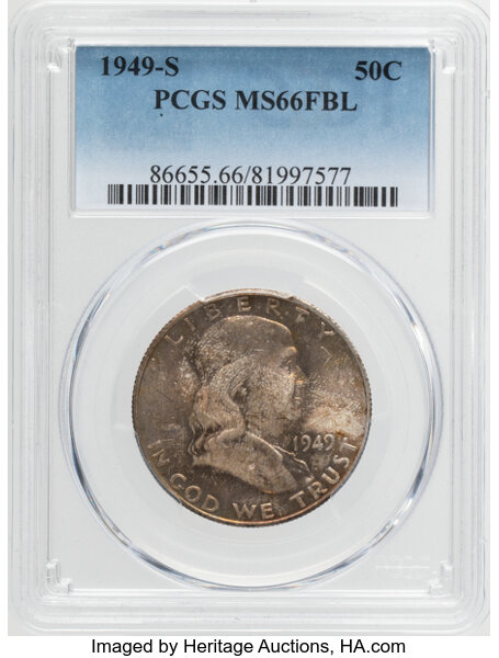 1949-S 50c MS FBL thumbnail 5