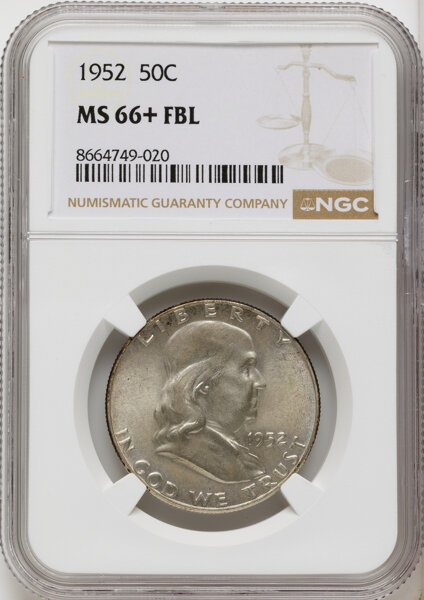 1952 50c MS FBL thumbnail 4