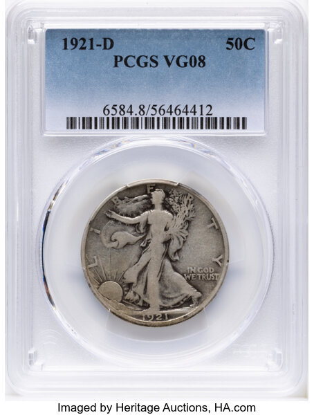 1921-D 50c MS thumbnail 5