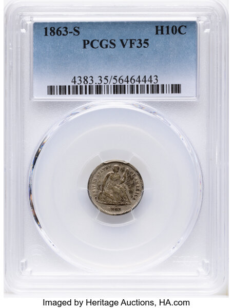 1863-S H10c MS thumbnail 3
