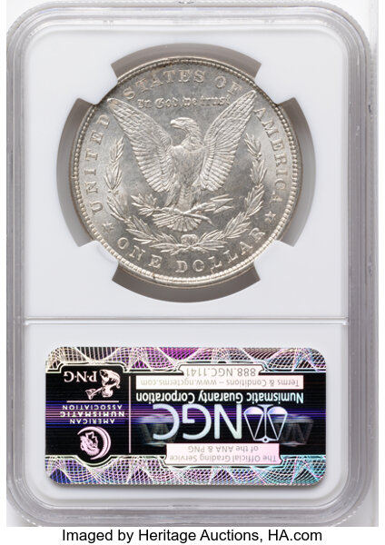 1880 $1 MS64 thumbnail 2