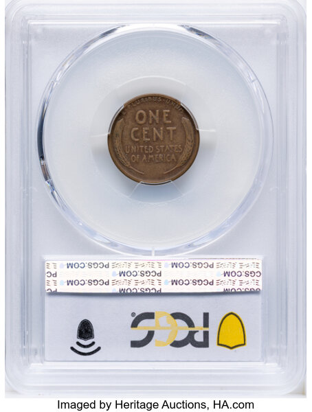 Lincoln Cent 1c Wheat Reverse, 1909-1958 MS BN [Type] F15 BN thumbnail 2