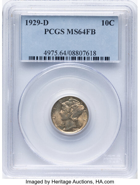 1929-D 10c MS FB thumbnail 3