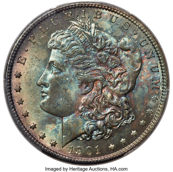 1901-O $1 MS64 CAC thumbnail 3