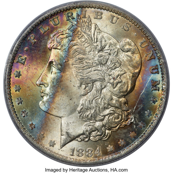 1884-O $1 VG8 CAC thumbnail 24