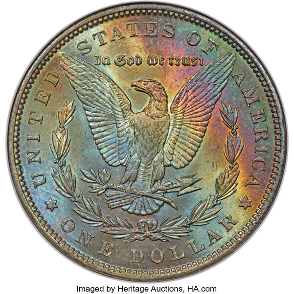 1888 $1 F15 CAC thumbnail 5